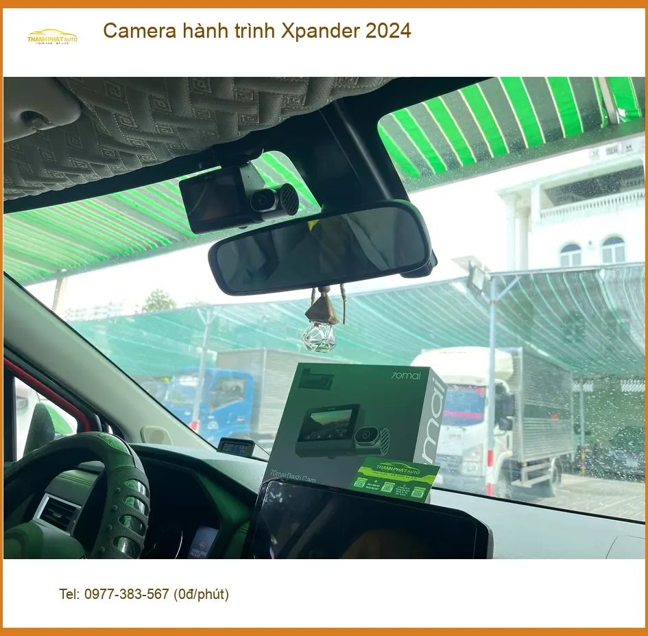 Anh Hưng lắp Camera hành trình Xpander 2024 tại Quận 9 để an toàn hơn ảnh thực tế 2