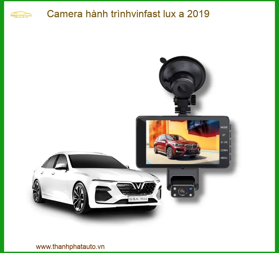 Camera Hành Trình Vinfast Lux A 2019 - Trung Tâm Lắp Đặt Uy Tín TPHCM