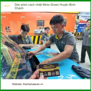 Nơi Dán Phim Cách Nhiệt Ô Tô Minio Green Huyện Bình Chánh - Giá Tốt TPHCM - Ảnh 2