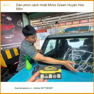 Nơi Dán Phim Cách Nhiệt Ô Tô Minio Green Huyện Hóc Môn - Giá Tốt TPHCM