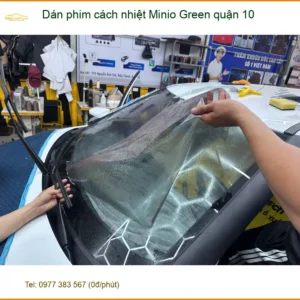 Nơi Dán Phim Cách Nhiệt Minio Green Ô Tô Quận 10 - Giá Tốt TPHCM - Ảnh 3