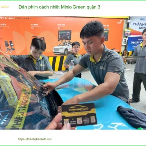 Nơi Dán Phim Cách Nhiệt Ô Tô phim cách nhiệt Minio Green Quận 3 - Giá Tốt TPHCM - Ảnh 2