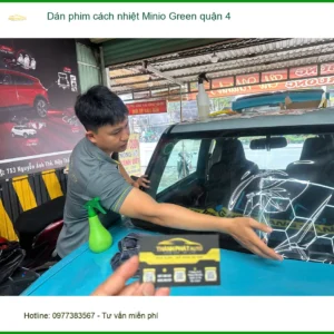 Địa Chỉ Dán Phim Cách Nhiệt Ô Tô Minio Green Quận 4 - Lắp Đặt Uy Tín TPHCM