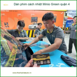 Địa Chỉ Dán Phim Cách Nhiệt Ô Tô Minio Green Quận 4 - Lắp Đặt Uy Tín TPHCM - Ảnh 2