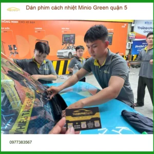 Trung Tâm Dán Phim Cách Nhiệt Ô Tô Minio Green quận 5 - Lắp Đặt Uy Tín TPHCM - Ảnh 2