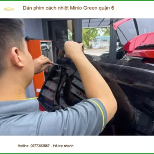 Nơi Dán Phim Cách Nhiệt Ô Tô phim cách nhiệt Minio Green quận 6 - Giá Tốt - Ảnh 2