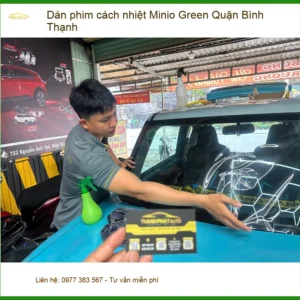 Địa Chỉ Dán Phim Cách Nhiệt Minio Green Quận Bình Thạnh - Giá Tốt TPHCM