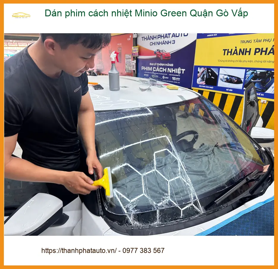 Trung Tâm Dán Phim Cách Nhiệt Minio Green Quận Gò Vấp - Giá Tốt TPHCM ảnh thực tế 2