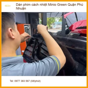 Nơi Dán Phim Cách Nhiệt Ô Tô Minio Green Quận Phú Nhuận - Giá Tốt TPHCM - Ảnh 2