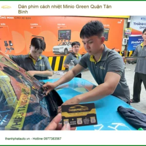 Địa Chỉ Dán Phim Cách Nhiệt Ô Tô Minio Green Q.Tân Bình - Giá Tốt TPHCM - Ảnh 2