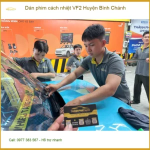 Nơi Dán Phim Cách Nhiệt Ô Tô VF2 Huyện Bình Chánh - Giá Tốt TPHCM - Ảnh 2