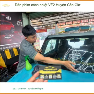 Nơi Dán Phim Cách Nhiệt Ô Tô phim cách nhiệt VF2 Huyện Cần Giờ - Giá Tốt TPHCM - Ảnh 2