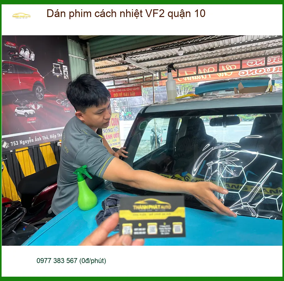 Nơi Dán Phim Cách Nhiệt Ô Tô phim cách nhiệt VF2 quận 10 - Giá Tốt TPHCM