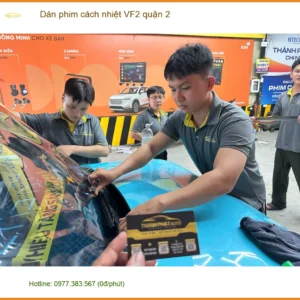 Trung Tâm Dán Phim Cách Nhiệt Ô Tô phim cách nhiệt VF2 quận 2 - Thi Công Chuyên Nghiệp