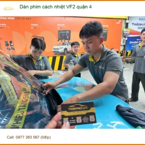 Trung Tâm Dán Phim Cách Nhiệt Ô Tô phim cách nhiệt VF2 quận 4 - Giá Tốt TPHCM - Ảnh 3