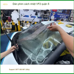 Trung Tâm Dán Phim Cách Nhiệt Ô Tô phim cách nhiệt VF2 quận 5 - Lắp Đặt Uy Tín TPHCM - Ảnh 2