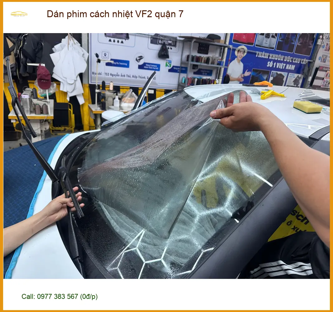 Trung Tâm Dán Phim Cách Nhiệt Ô Tô phim cách nhiệt VF2 quận 7 - Giá Tốt TPHCM