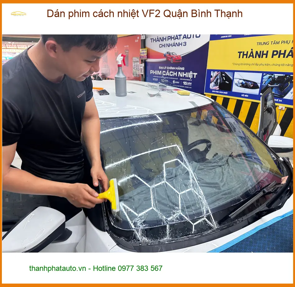 Nơi Dán Phim Cách Nhiệt phim cách nhiệt VF2 Quận Bình Thạnh - Giá Tốt TPHCM
