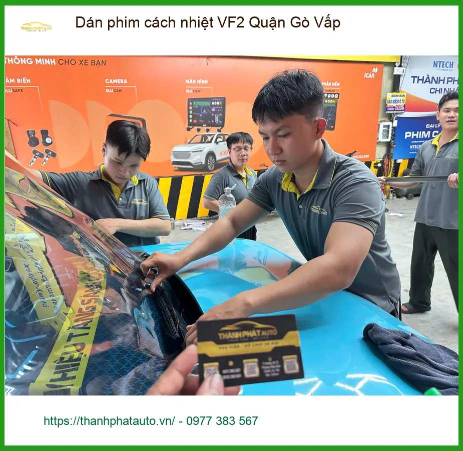 Trung Tâm Dán Phim Cách Nhiệt Ô Tô phim cách nhiệt VF2 Quận Gò Vấp - Giá Tốt TPHCM