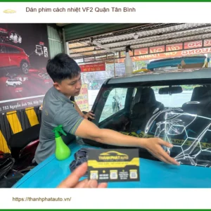 Địa Chỉ Dán Phim Cách Nhiệt Ô Tô VF2 Quận Tân Bình - Giá Tốt TPHCM - Ảnh 3