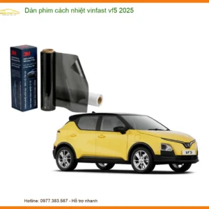 Dán Phim Cách Nhiệt Vinfast VF5 2025 - Trung Tâm Lắp Đặt Chính Hãng TPHCM
