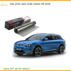 Dán Phim Cách Nhiệt Vinfast VF8 2026 - Địa Chỉ Lắp Đặt Uy Tín TPHCM