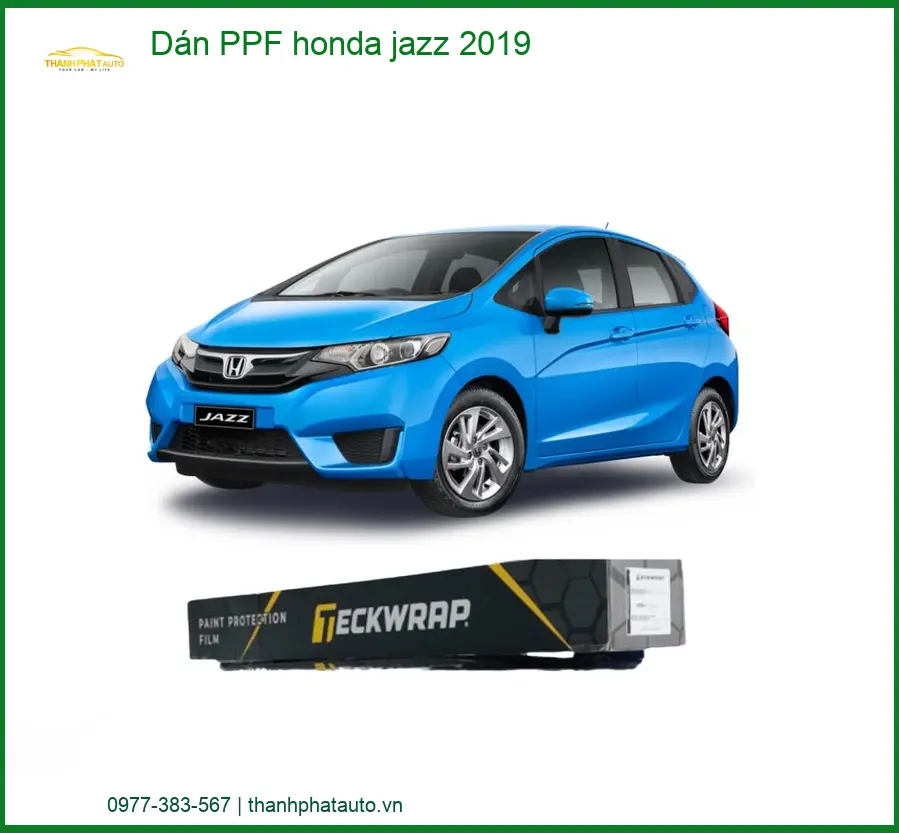 Dán Phim PPF Bảo Vệ Sơn Xe Honda Jazz 2019 - Trung Tâm Thi Công Uy Tín TPHCM