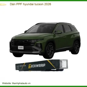 Dán PPF Hyundai Tucson 2026 - Địa Chỉ Lắp Đặt Chính Hãng Giá Tốt TPHCM