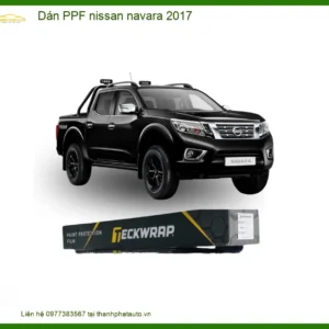 Dán PPF Nissan Navara 2017 - Trung Tâm Uy Tín TPHCM