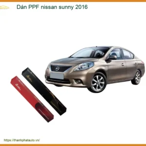 Phim Bảo Vệ Sơn PPF Nissan Sunny 2016 - Trung Tâm Thi Công Uy Tín TPHCM