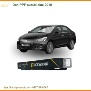 Dán PPF Suzuki Ciaz 2019 - Địa Chỉ Thi Công Chính Hãng Giá Tốt TPHCM