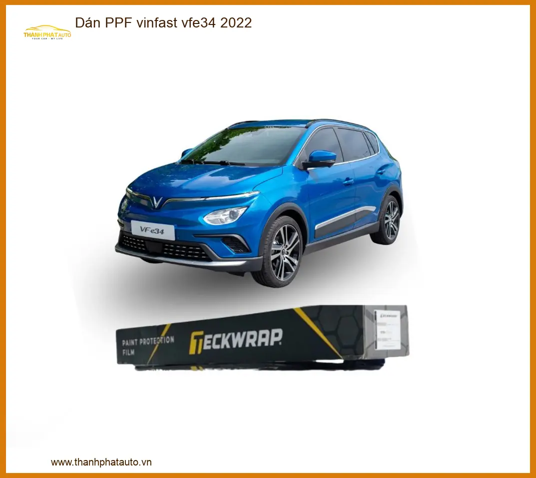 Dán PPF Chống Xước VinFast VF e34 2022 - Địa Chỉ Lắp Đặt Uy Tín TPHCM