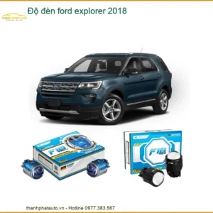 Dịch Vụ Độ Đèn Bi LED Ford Explorer 2018 - Trung Tâm Nâng Cấp Uy Tín TPHCM