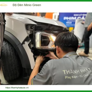 Độ Đèn Bi Gầm Minio Green Xe Hơi - Trung Tâm Nâng Cấp Chính Hãng TPHCM