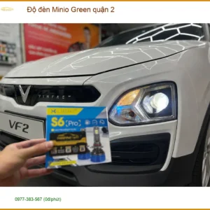 Trung Tâm Độ Đèn Ô Tô đèn Minio Green quận 2 - Nâng Cấp Chính Hãng