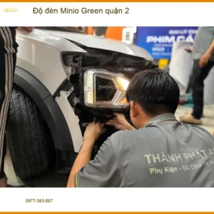 Trung Tâm Độ Đèn Ô Tô đèn Minio Green quận 2 - Nâng Cấp Chính Hãng - Ảnh 2