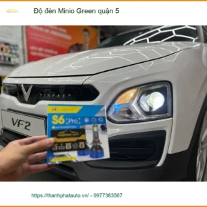 Địa Chỉ Gắn Độ Đèn Ô Tô đèn Minio Green quận 5 - Lắp Đặt Uy Tín TPHCM
