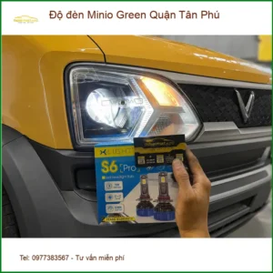 Trung Tâm Độ Đèn Ô Tô đèn Minio Green Quận Tân Phú - Nâng Cấp Chính Hãng - Ảnh 3