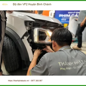 Dịch Vụ Lắp Đặt Độ Đèn Ô Tô đèn VF2 Huyện Bình Chánh - Nâng Cấp Chính Hãng - Ảnh 3