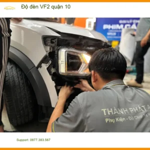 Địa Chỉ Độ Đèn Ô Tô VF2 quận 10 - Nâng Cấp Chính Hãng