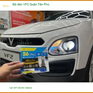Trung Tâm Độ Đèn Ô Tô đèn VF2 Quận Tân Phú - Nâng Cấp Chính Hãng - Ảnh 3