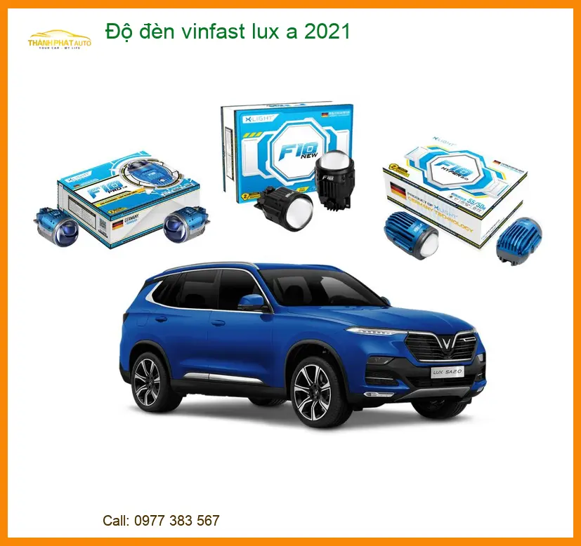 Độ Đèn Vinfast Lux A 2021 - Trung Tâm Nâng Cấp Đèn Xe Hơi Uy Tín TPHCM