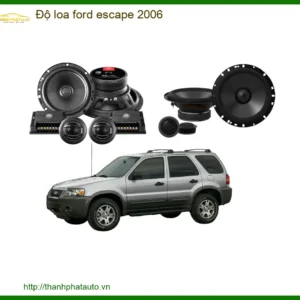 Độ Loa Ford Escape 2006 - Địa Chỉ Nâng Cấp Uy Tín TPHCM