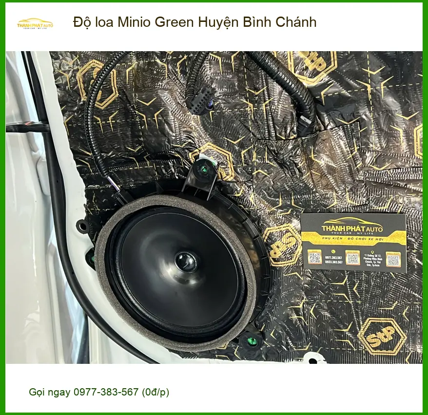 Địa Chỉ Độ Loa Ô Tô loa Minio Green Huyện Bình Chánh - Giá Tốt TPHCM