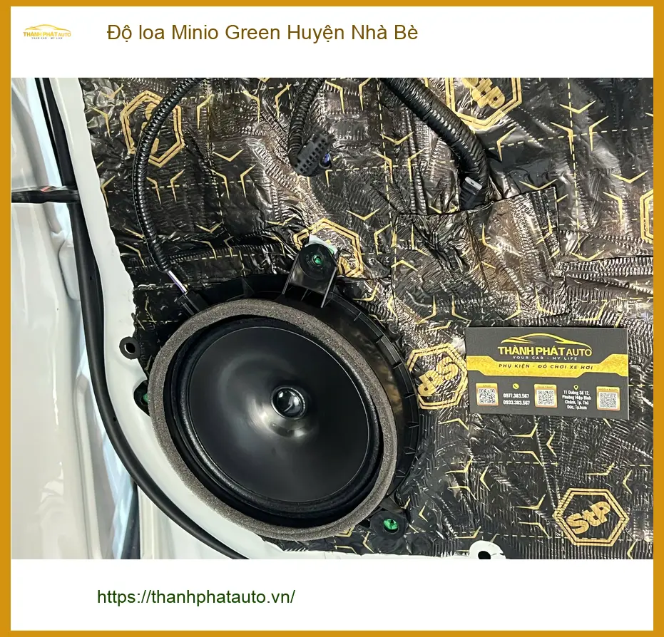 Trung Tâm Độ Loa Ô Tô loa Minio Green Huyện Nhà Bè - Thi Công Chuyên Nghiệp