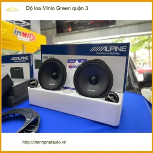 Trung Tâm Độ Loa Ô Tô loa Minio Green quận 3 - Nâng Cấp Chính Hãng