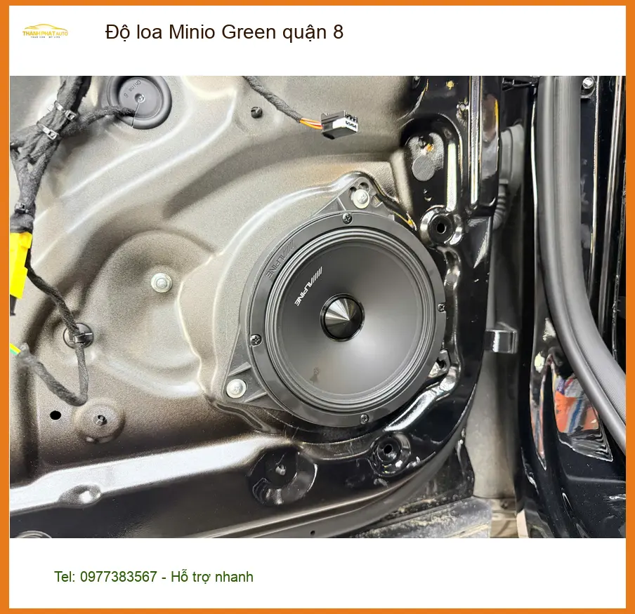 Cửa Hàng Độ Loa Ô Tô loa Minio Green Tại Quận 8 - Giá Tốt TPHCM