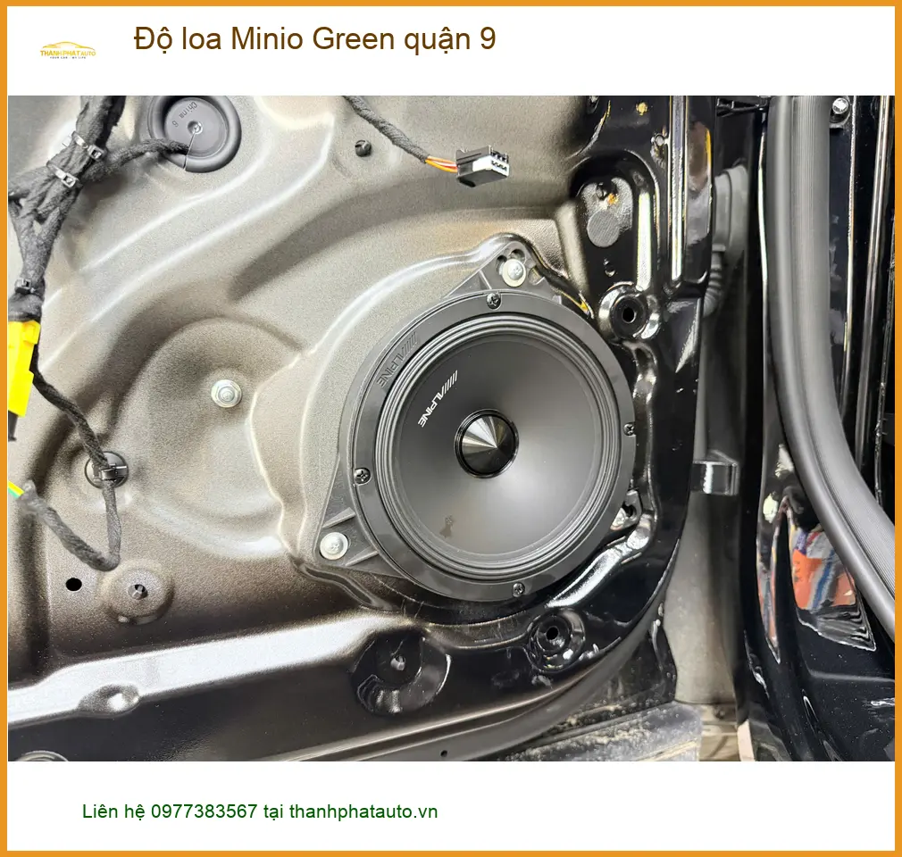 Trung Tâm Độ Loa Ô Tô loa Minio Green quận 9 - Thi Công Chuyên Nghiệp ảnh thực tế 2
