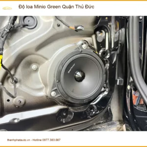 Trung Tâm Độ Loa Ô Tô loa Minio Green Quận Thủ Đức - Lắp Đặt Uy Tín TPHCM