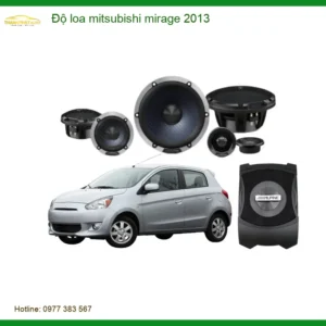 Độ Loa Nâng Cấp Âm Thanh Mitsubishi Mirage 2013 - Trung Tâm Lắp Đặt Uy Tín TPHCM